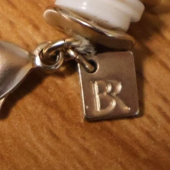 Banana Republic Shell Disc Bracelet Coastal Boho Beach Vacation Earthy Neutral - Picture 3 of 5